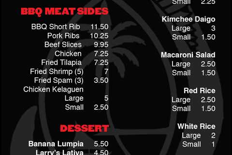 Grill Menus and Cookout Food Ideas