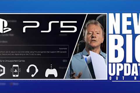 PLAYSTATION 5 ( PS5 ) - NEW PS5 VRR UPDATE IS OFFICIAL / NEW PS5 UPDATE TODAY / GHOSTBUSTERS PS5 /..
