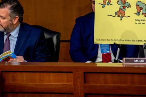 Jackson and Cruz disagree over the antiracism curriculum in a private school.