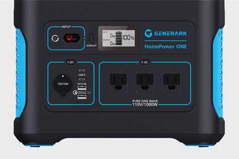 The Portable Generator can keep your devices charged for up to seven days