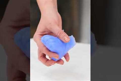 ADORABLE DIY FEET PARAFFIN FIGURE #shorts