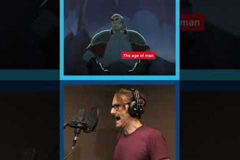BTS with David Tennant - Vox Machina #shorts | Prime Video