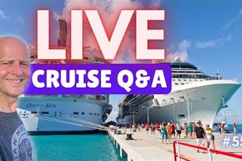 CRUISE Q&amp;A LIVE #55. Your Questions Answered. Saturday 26 March 2022