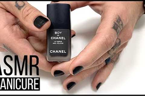 Manicure w/Boy de Chanel [WATCH ME WORK / ASMR]