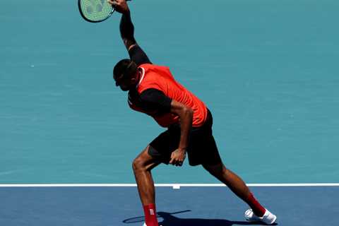 In tennis, racket smashing gets out of hand