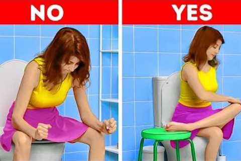 Must-Know Bathroom And Toilet Hacks For Any Situation