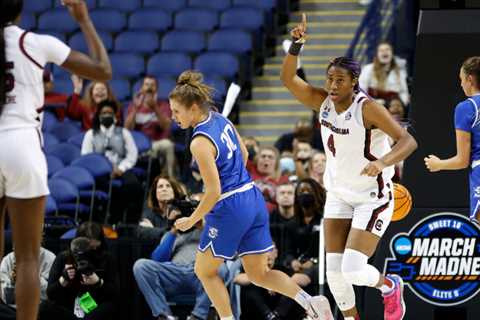 South Carolina Stops Creighton's Charge and Heads to the Final Four
