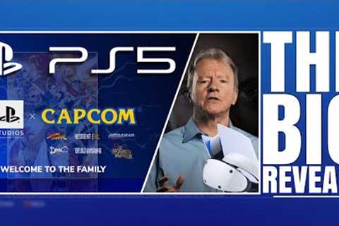 PLAYSTATION 5 ( PS5 ) - SONY BUYING FROM SOFTWARE CAPCOM SQAURE ENIX / PSVR 2 SHOWCASE / FACTIONS2..