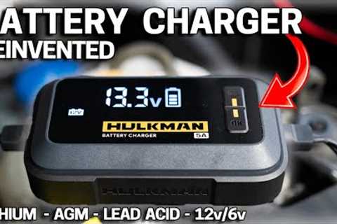 SMART CHARGER - Hulkman Universal Sigma 5 Battery Charger &amp; Maintainer