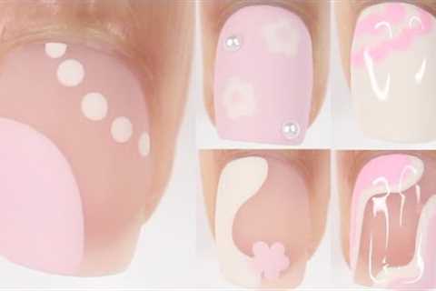 7 EASY SPRING NAIL DESIGNS 2022 | spring nail colors nail art compilation | pastel nail art
