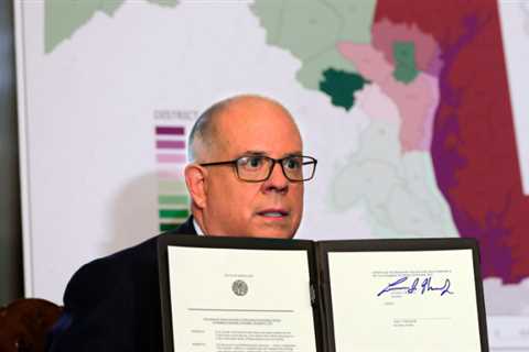 Larry Hogan approves a new Maryland Congressional Map