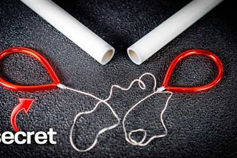 Few Know this SECRET TOOL for Cutting PVC Pipe