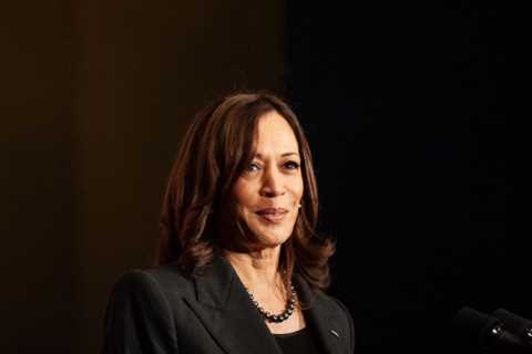 Harris presided over Jackson's confirmation, but no Black woman was eligible to vote.