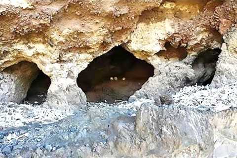 This Drone Accidentally Made A Chilling Discovery After Spotting This Inside An Old Cave System