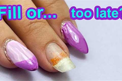 When it's too LATE for Nails Fill... Sealed Lifting, Undercured Gel &amp; more