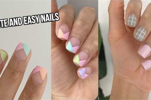satisfying spring nail art designs 2022 | cute and easy nail art at home for beginners