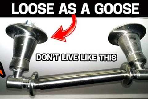 How To Fix a Loose Toilet Paper Holder | Towel Racks &amp; Wall Brackets