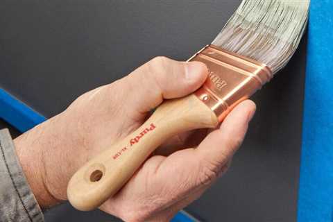 This Family Handyman-approved paint brush makes cutting in easy