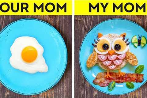 EASY BREAKFAST IDEAS FOR YOUR KIDS || Everyday Hacks and DIYs For Crafty Parents