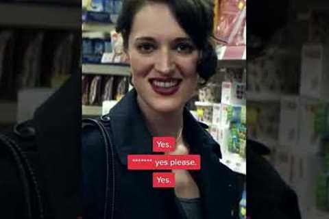 Trying to play it cool vs your inner monologue - Fleabag #shorts | Prime Video