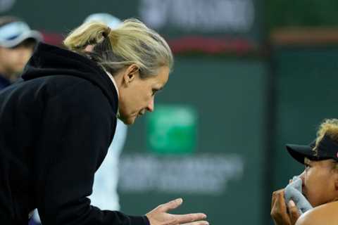 Naomi Osaka, a Spectator snitcher, is thrown at Indian Wells