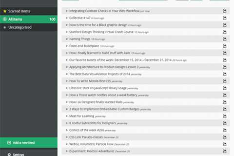 The Best RSS Reader Apps