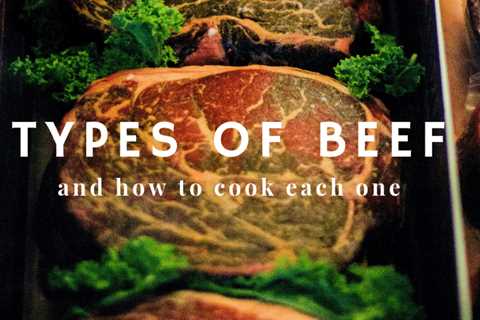 Different Types of Steak Cooked