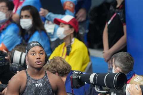 Simone Manuel did not qualify for the final of the 50-free women's event.
