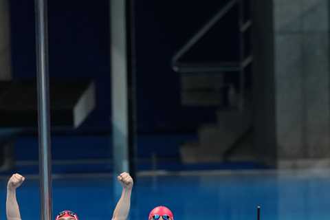 The mixed medley relay was a new event that saw Britain win.