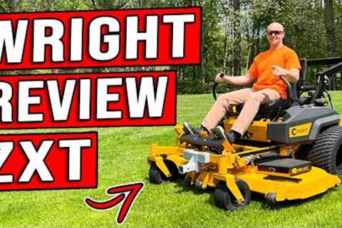 THE BIGGEST MOWER I'VE EVER SEEN [WRIGHT ZXT 40HP BEAST!]