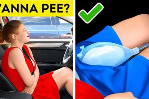 WOW! DIY PORTABLE TOILET?? Crazy Gadgets, DIYs And Hacks For Different Occasions