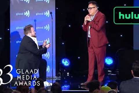 A Suprise Proposal | The 2022 GLAAD Media Awards | Hulu