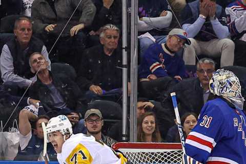 Penguins Sink Rangers 4-3 in Triple Overtime to Take Game 1