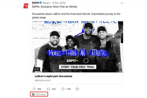 Advertising in Twitter