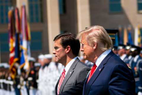 Trump Wants to Launch Missiles into Mexico to 'Destroy Drug Labs', Esper Says