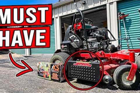 #1 ITEM EVERY LAWN MOWER NEEDS! [WHY AREN'T THEY STANDARD?]