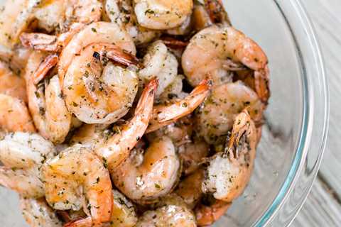 Grilled Shrimp Scampi Recipe With a Lemon Garlic Shrimp Marinade