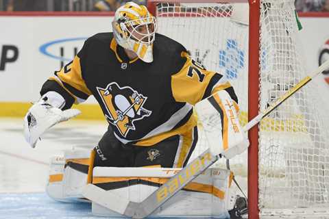 Longtime Journeyman Backup, suddenly a Star of N.H.L. Playoffs