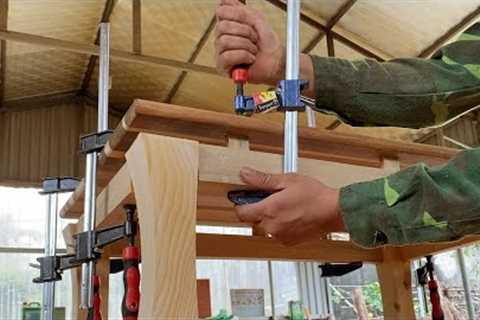 Easy Woodworking Projects // Build A Mini Table For The Little Princess