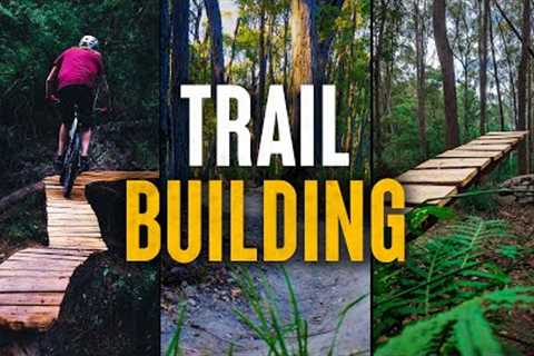 MTB Trail Building Channel Trailer
