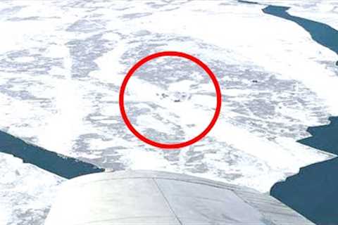 Coast Guard Pilot Makes A Chilling Discovery After Spotting This In The Middle Of A Frozen Lake