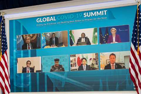 Biden’s Covid summit aims to bolster the pandemic fight, even as Congress blocks adding U.S. funds.