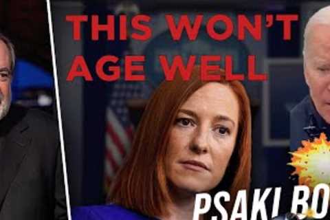 WHOA! Jen Psaki UNLOADS Judgement Bomb on BIDEN! | LwM Clip | Huckabee