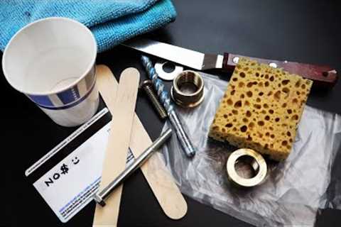 8 Household Items You Can Paint With / 5-Minute Easy DIY Art Demo / 111
