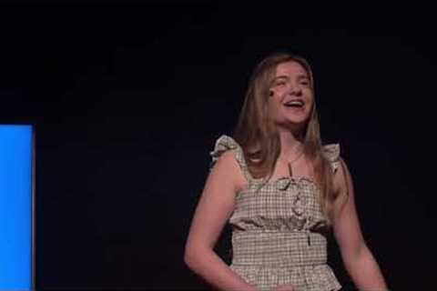 The benefits of being talkative | Katy Beranek | TEDxLFHS