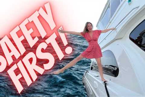 Safety First On A Yacht - Rail Installation