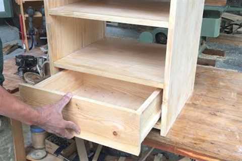 DIY Furniture Woodworking Project // How To Make Studio Equipment Racks For Living Room
