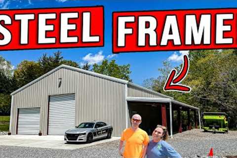 50X60 STEEL FRAME BUILDING WITH ALL OF THE AMENITIES! [WORKOUT ROOM?!]