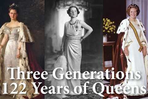 3 Queens of The Netherlands: Wilhelmina, Juliana &amp; Beatrix