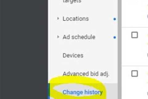 How to View a Google Ads History Report